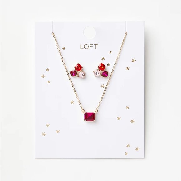 LOFT Necklace & Earring Set - Picture 5 of 6